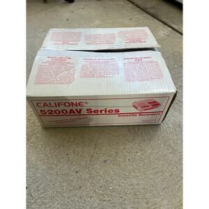 Vintage Califone 5275 AV Cassette Recorder Player 5200 AV Series NEW IN BOX